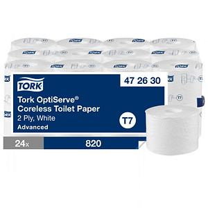 7322542403815 - Toilettenpapier T7 Advanced 472630 2-lagig weiß  7322542403815 24 Stück