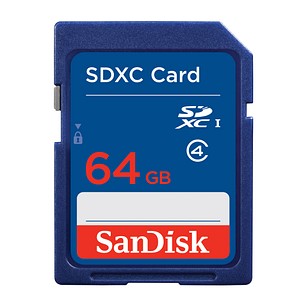 SanDisk Speicherkarte SDXC-Card 64 GB SanDisk Speicherkarte SDXC-Card 64 GB