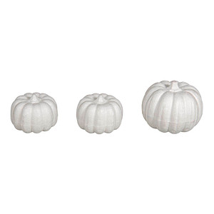 4006166301056 - Styroporform weiß Kürbis sortiert 3 St 4006166301056 - Styroporform weiß Kürbis sortiert 3 St