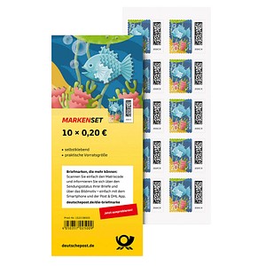 4050357025009 - 020 ? Briefmarken Zackenbarsch selbstklebend 4050357025009 10 Stück