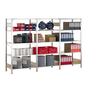 Schwerlastregal silber