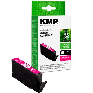 4011324001075 -  magenta Druckerpatrone kompatibel zu Canon CLI-571 XL M