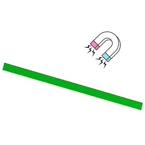 12 Legamaster Magnete grün 0,5 x 30,0 cm