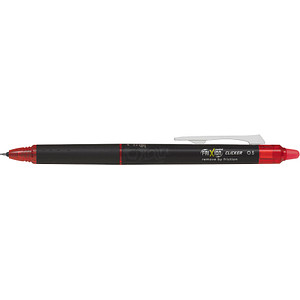 PILOT FRIXION point CLICKER Tintenroller schwarz 0,3 mm, Schreibfarbe: rot, 1 St.