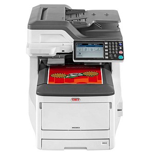 5031713064473 - MC853dn Multifunktionsdrucker Laser Farbe A3 Drucker Scanner Kopierer Fax LAN Duplex Duplex-ADF 5031713064473 - MC853dn Multifunktionsdrucker Laser Farbe A3 Drucker Scanner Kopierer Fax LAN Duplex Duplex-ADF