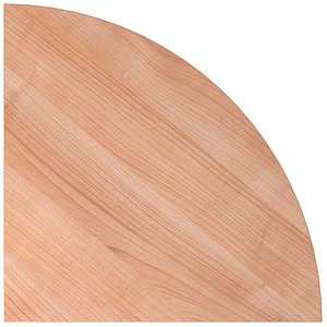 Sira Verbindungsplatte nussbaum dreieckig abgerundet