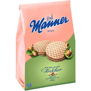 Manner Törtchen Haselnuss Kekse 400g