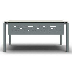 BISLEY Cito Sichtblende silber 145,0 x 32,0 cm