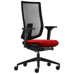 4049694007700 - Bürostuhl sedo pro light 2 AP-896 015 Stoff rot Gestell schwarz