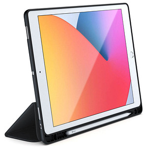 Image of NEXT ONE Roll Case with Pen Holder Tablet-Tasche für Apple iPad 7. Gen (2019), iPad 8. Gen (2020), iPad 9. Gen (2021) schwarz