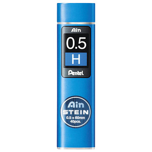Pentel Ain Stein C275 Feinminen-Bleistiftminen schwarz H 0,5 mm, 40 St.