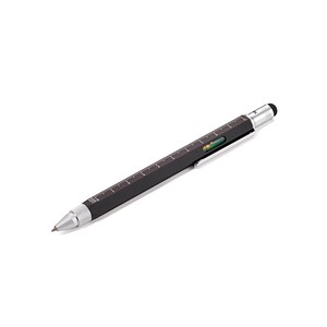 4024024160201 - Kugelschreiber CONSTRUCTION schwarz silber Schreibfarbe schwarz 1 St