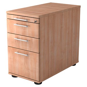 4032062194607 - Prokura Standcontainer nussbaum 4 Auszüge 428 x 800 x 720 - 760 cm