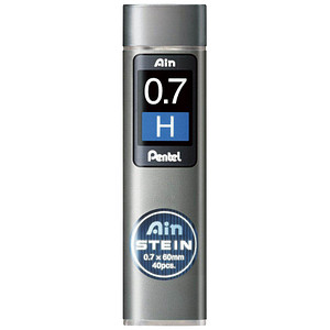 Pentel Ain Stein C277 Feinminen-Bleistiftminen schwarz H 0,7 mm, 40 St.