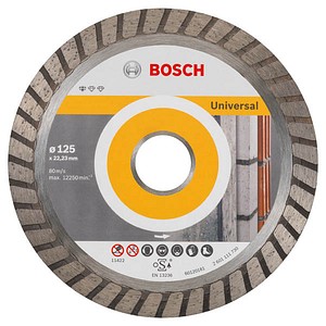 AKTION: BOSCH Diamant-Trennscheibe Standard for Universal Turbo mit Prämie nach Registrierung