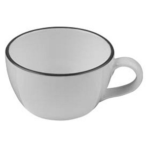 8680502091113 - 12 Cappuccinotasse Modest Black Alzar grau 02 l 8680502091113 12 Stück 8680502091113 - 12 Cappuccinotasse Modest Black Alzar grau 02 l 8680502091113 12 Stück
