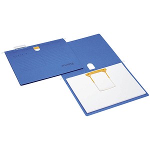 5 ATLANTA Hängehefter Serie E Karton blau DIN A4