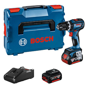 4059952617350 - AKTION BOSCH Professional GSB 18V-90 C Akku-Schlagbohrschrauber-Set 180 V mit 2 Akkus + GRATIS Bosch Prämie mit Prämie nach Registrierung
