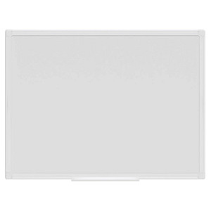 4002390093897 - MAUL Whiteboard MAULprimo im Hoch- Querformat nutzbar magnethaftend Ablageschale H 450 x B 600 mm Stahlblech kunststoffbeschichtet weiß