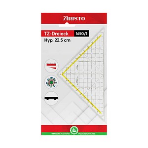 ARISTO Geodreieck 22,5 cm - Büroshop24