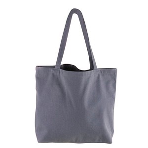 4006166172694 - Einkaufstasche shopper Basic Stoff grau 53987564