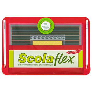 Staufen Schülertafel Scolaflex L1A unzerbrechlich, 20171, 25,9x17,7cm, Kunststoff, vorn Lineatur 1 Schuljahr / hinten Lineatur 7 4006050
