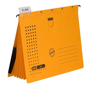 5 ELBA Personalhefter chic ULTIMATE Karton gelb DIN A4