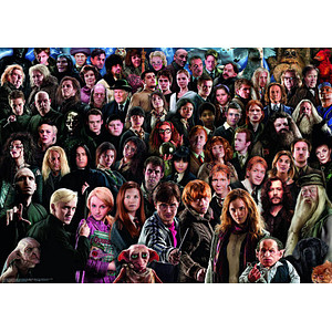 Ravensburger Harry Potter – 70 Charaktere Puzzle, 1000 Teile