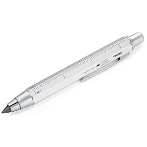 TROIKA® ZIMMERMANN 5,6 Bleistift HB silber, 1 St.