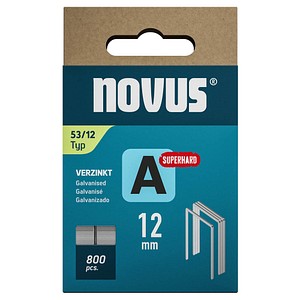 4009729080917 - Novus Elektro Tacker Heftklammern Typ 53 12 042-0780  4009729080917 Novus Elektro Tacker 800 Stück
