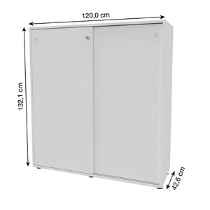 8029466045372 - Schiebetürenschrank Idea IDEC07M ECECR eukalyptus 2 Fachböden 1200 x 426 x 1310 cm