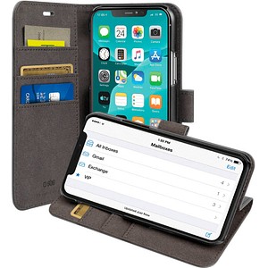 Book Case Wallet Handy-Hülle für Apple iPhone 11 Pro Max schwarz