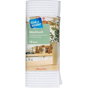 4305615392004 - flink & sauber Wischtücher Viskose 60 °C waschbar 10 St 4305615392004 - flink & sauber Wischtücher Viskose 60 °C waschbar 10 St