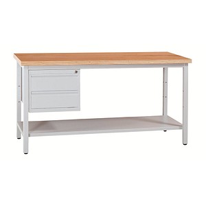 4260090179420 - Werkbank lichtgrau 1600 x 600 cm 4260090179420 Gürkan
