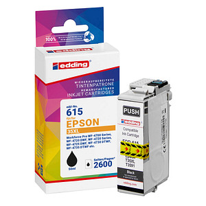 4057305064325 - Druckerpatrone 18-615 kompatibel zu Epson 35XL   T3591XL schwarz 4057305064325 Edding
