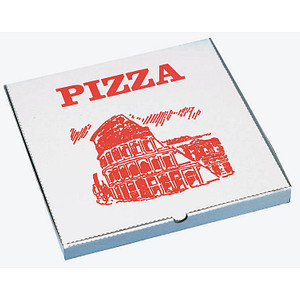 100 STARPAK Pizzakartons 28,0 x 28,0 cm
