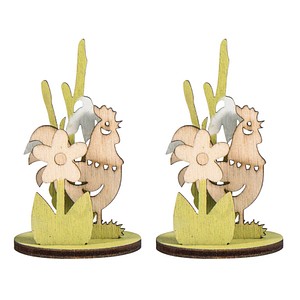 4006166781834 - Bastelholz grün natur Set Steckteile Blumenwiese Ø 35 cm 2 Set 4006166781834 - Bastelholz grün natur Set Steckteile Blumenwiese Ø 35 cm 2 Set