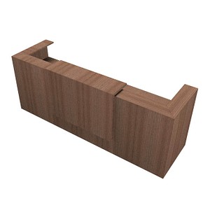 8052745753347 - Empfangstheke nussbaum canaletto nussbaum canaletto Z2C05 NONOO 8052745753347 Quadrifoglio
