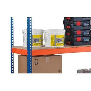4004514224576 - Weitspannregal Z1 18271-N blau orange 2146 x 621 x 1981 cm