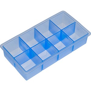 4019889128855 - Eiswürfelform 8er blau 4019889128855 - Eiswürfelform 8er blau