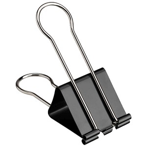 Gowi Foldbackklammer schwarz 6,0 cm, 1 St.