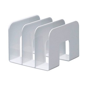 4005546105697 - Katalogsammler 1701395010 Trend 215x210x165mm weiß Polystyrol 3 Fächer à 65mm 4005546105697 1701395010 2 Stück
