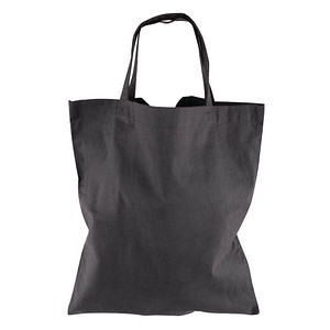 4006166172519 - Stofftasche unbedruckt Stoff schiefergrau 38225562