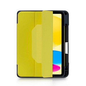 4260734840600 - Rugged MAX Case Tablet-Hülle für Apple iPad 10 Gen (2022) iPad 10 Gen (2024) gelb 4260734840600 DEQSTER