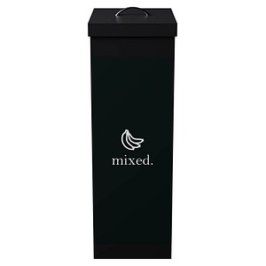 PAPERFLOW Mülleimer 60,0 l schwarz