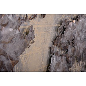 4041908127617 - Wandbild 3D Weltkarte grau 4041908127617 Garden Pleasure