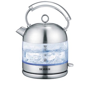 4008146038600 - SEVERIN Wasserkocher WK 3459 - kettle - brushed stainless steel glass - Gebürstetes Rostfreies Stahl Glas - 2400 W
