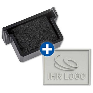 4044589945723 - Stempelplatte + integriertes Stempelkissen Ersatz-Set für 4907