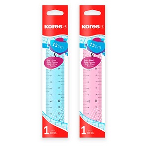 9023800421319 - Lineal 150 cm pink blau