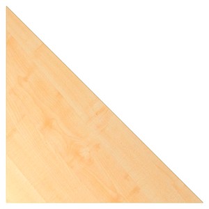 LE90 Verbindungsplatte ahorn dreieckig